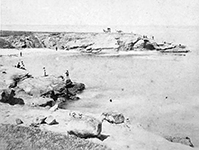 La Jolla Cove lat 1800s